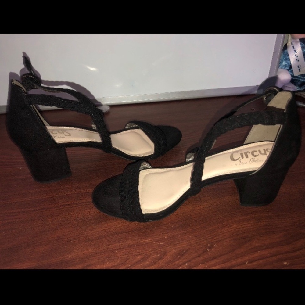 Black Strappy Heals